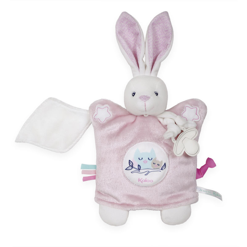  imagine comforter handpuppet pink rabbit  